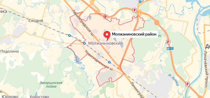 Прописка в районе Молжаниновский